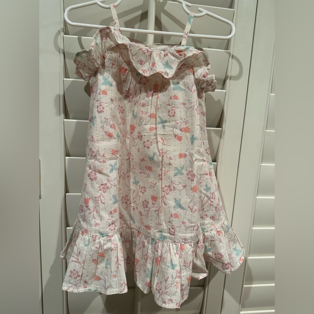 NWOT Baby Gap Bird & Flower Dress 18-24 months